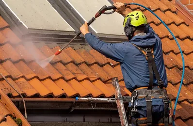 Démoussage et hydrofuge de toiture à Hounoux